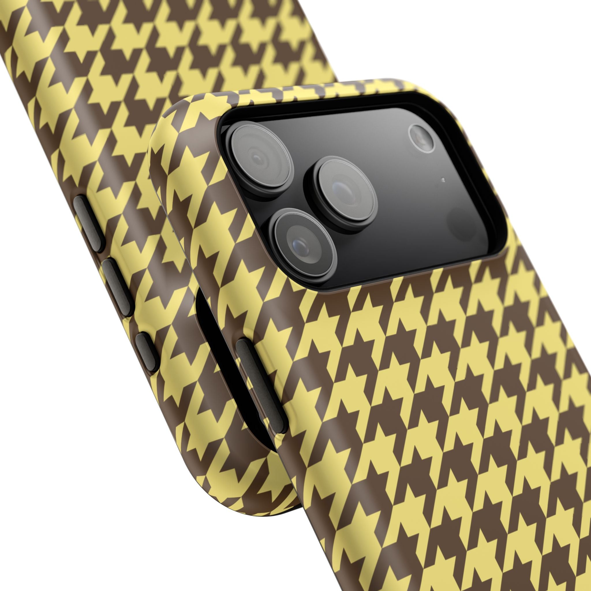 Banana Split Houndstooth Case