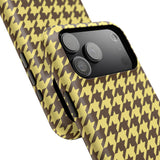 Banana Split Houndstooth Case