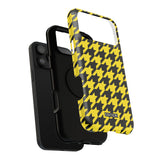 Yellow Houndstooth Case