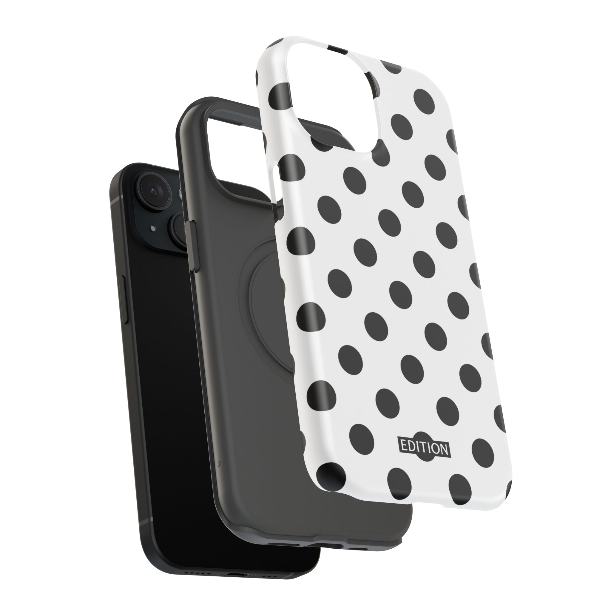 Black and White Polka Dot Case