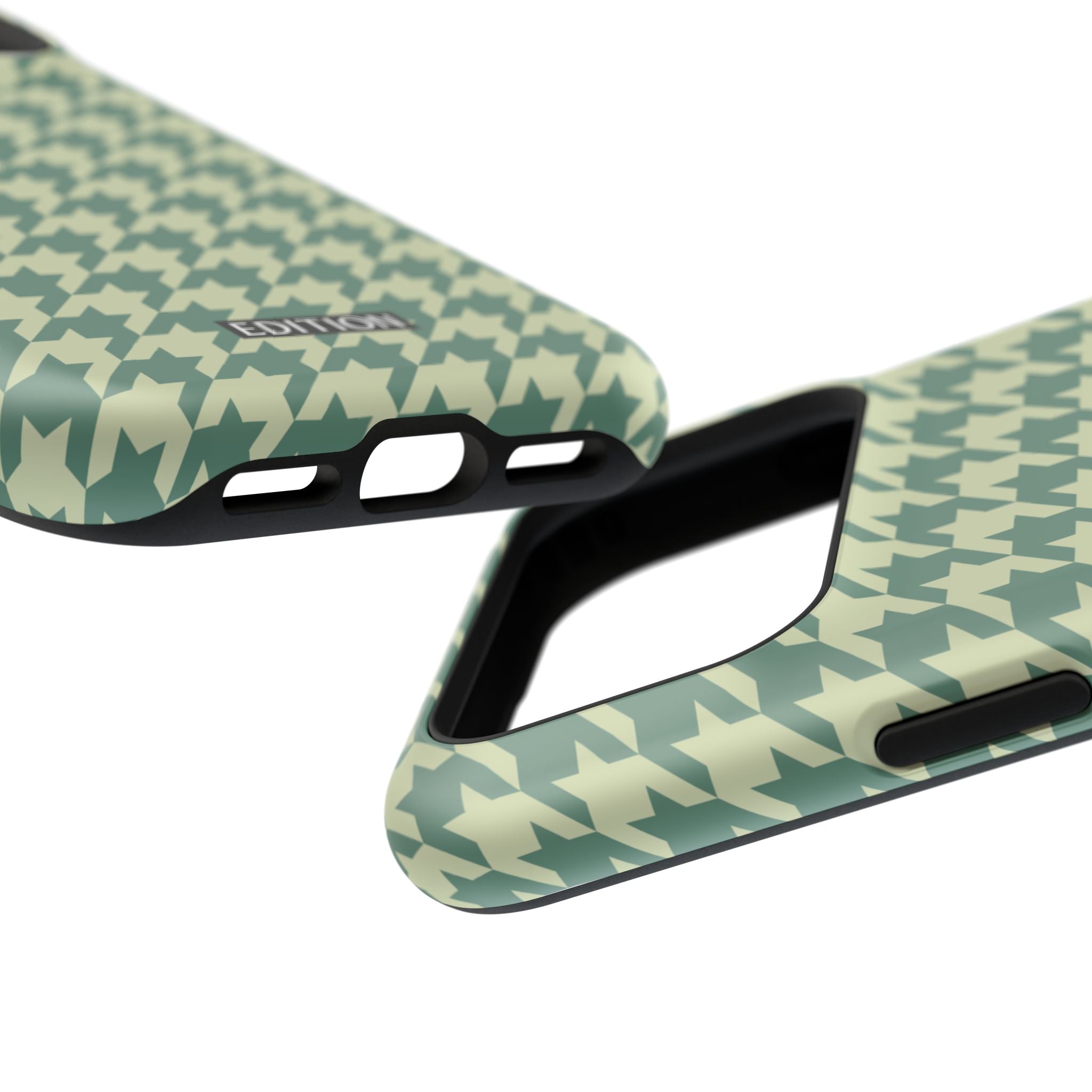 Key Lime Pie Houndstooth Case