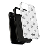 Grey and White Star Case
