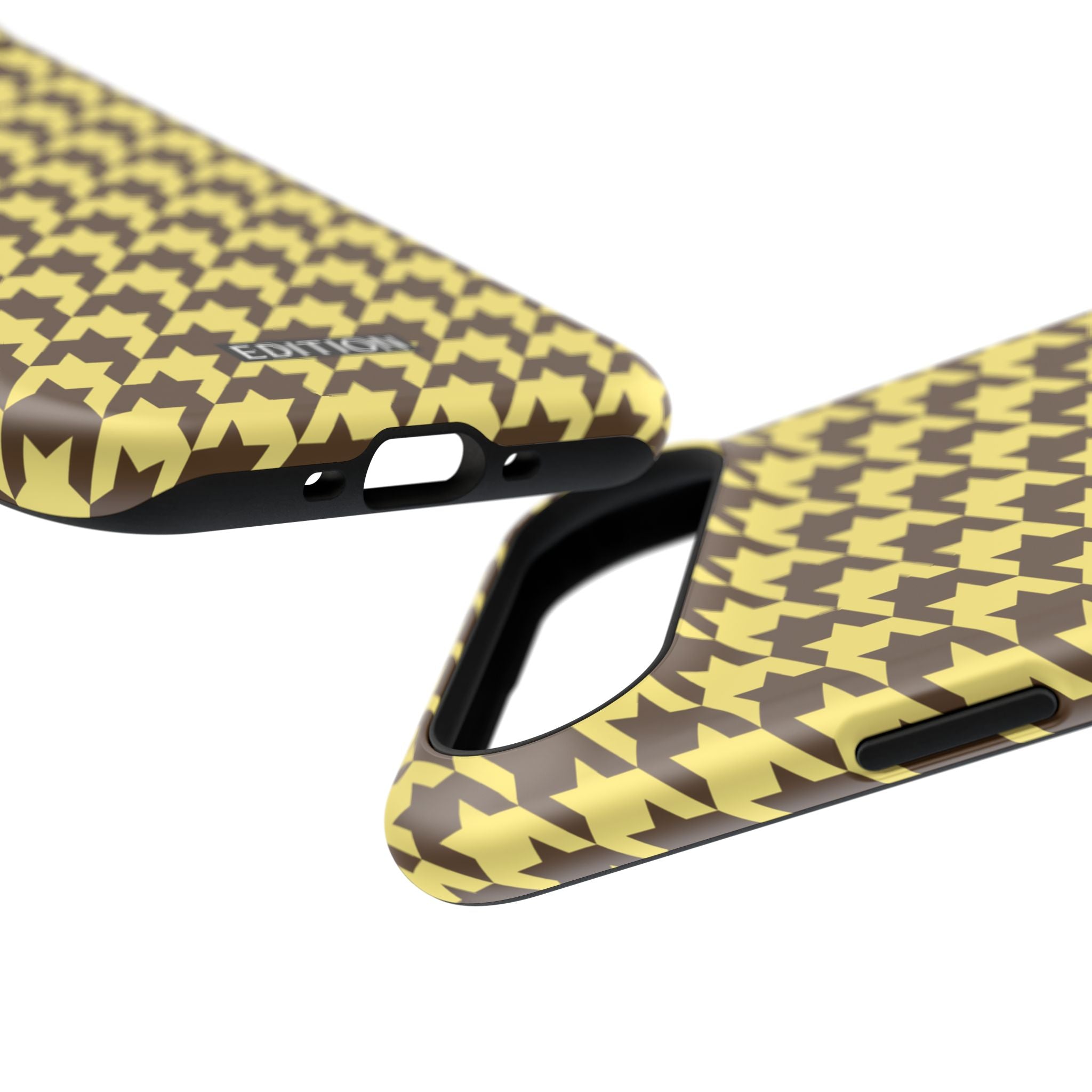 Banana Split Houndstooth Case