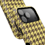 Banana Split Houndstooth Case