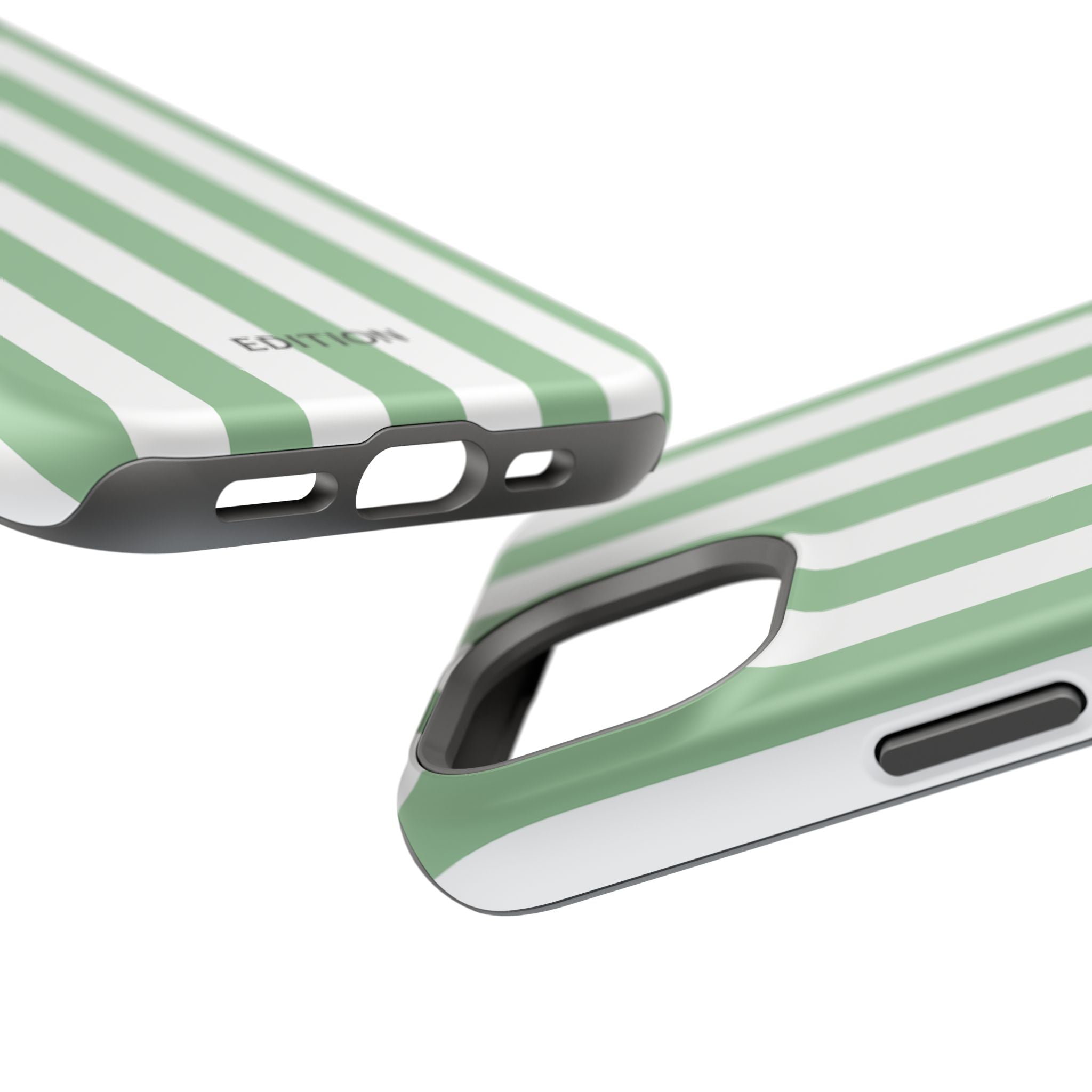 Green Beach Stripe Case