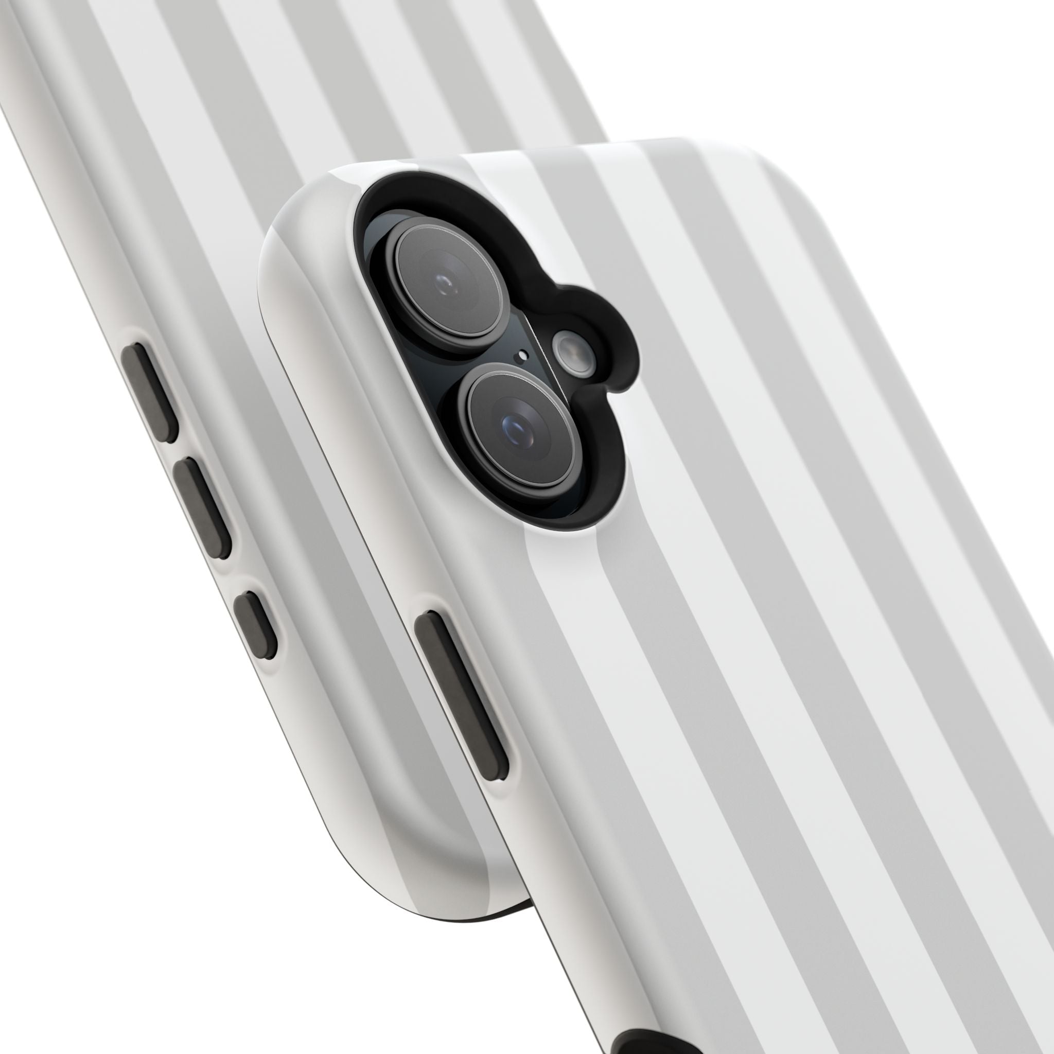 Grey Beach Stripe Case