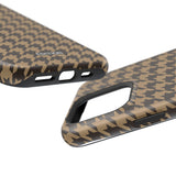 Chocolate Chip Cookie Houndstooth Case