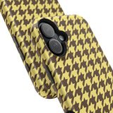 Banana Split Houndstooth Case