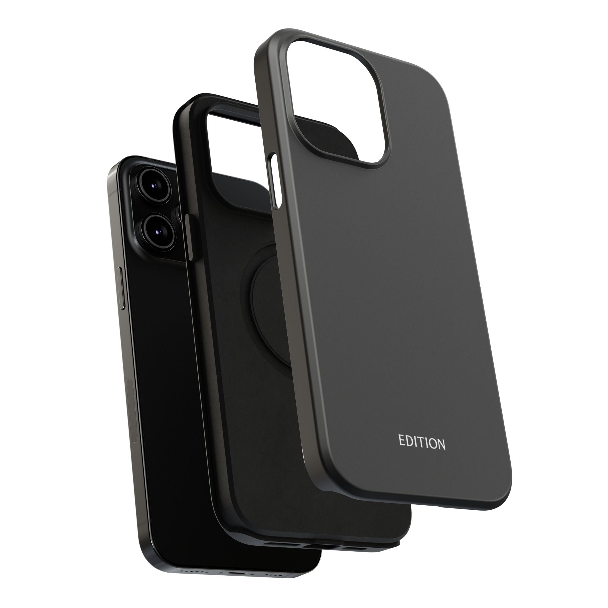 Plain Black Solid Case