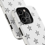 Grey and White Star Case