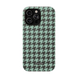 Mint Chip Houndstooth Case