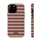 Peach Stripe Case