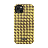 Banana Split Houndstooth Case