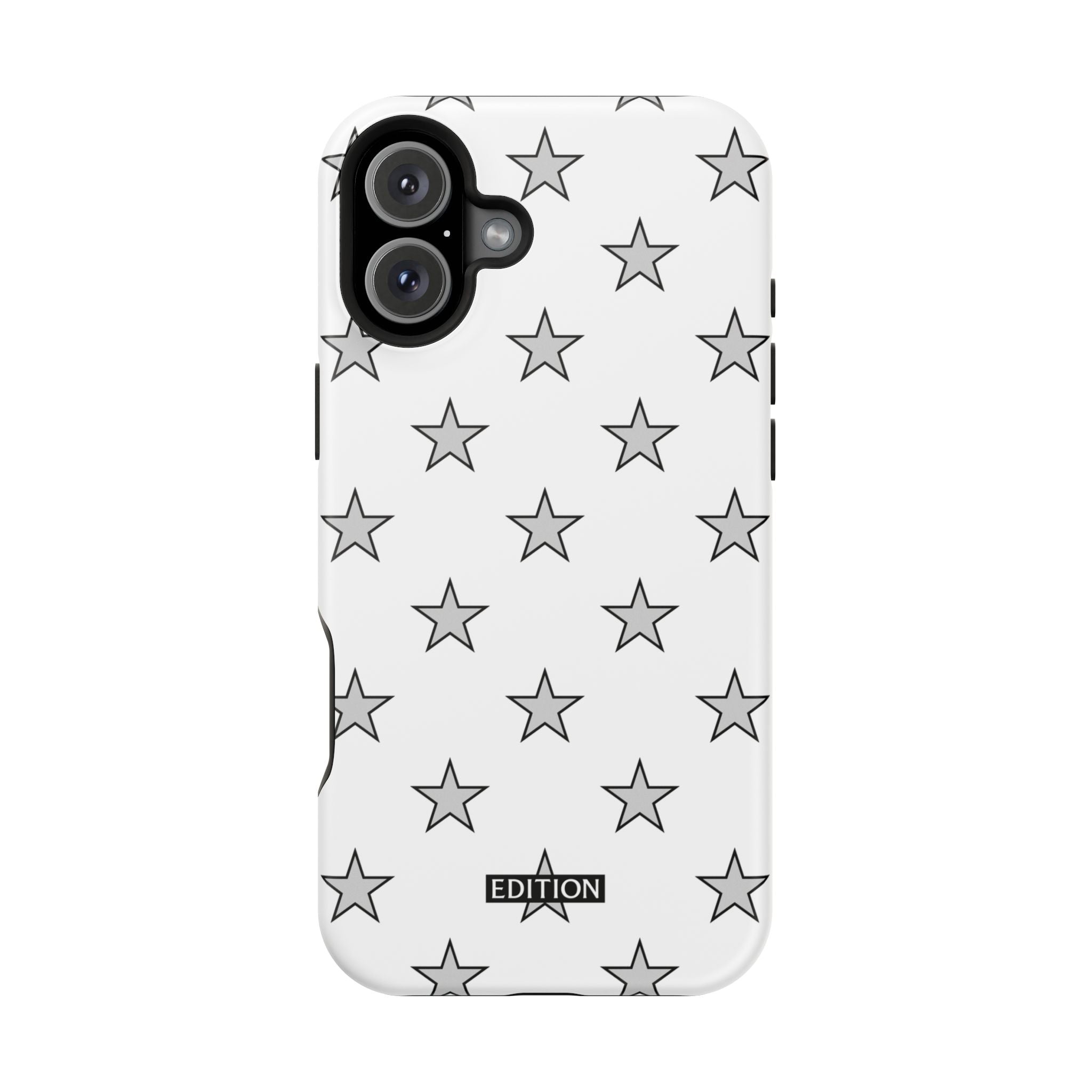 Grey and White Star Case