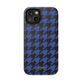 Blue Houndstooth Case