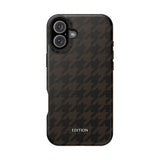 Brown Houndstooth Case