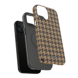 Chocolate Chip Cookie Houndstooth Case