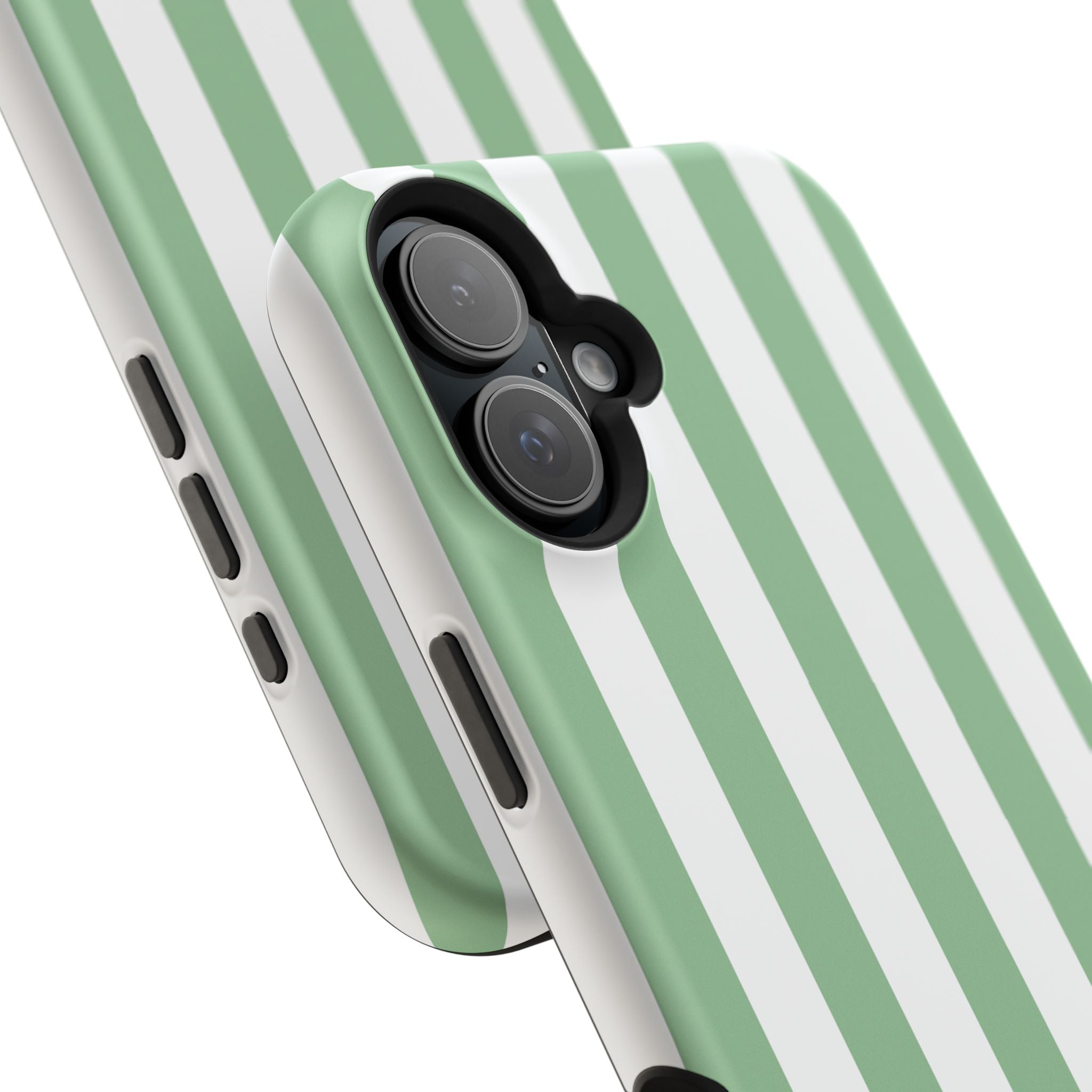 Green Beach Stripe Case