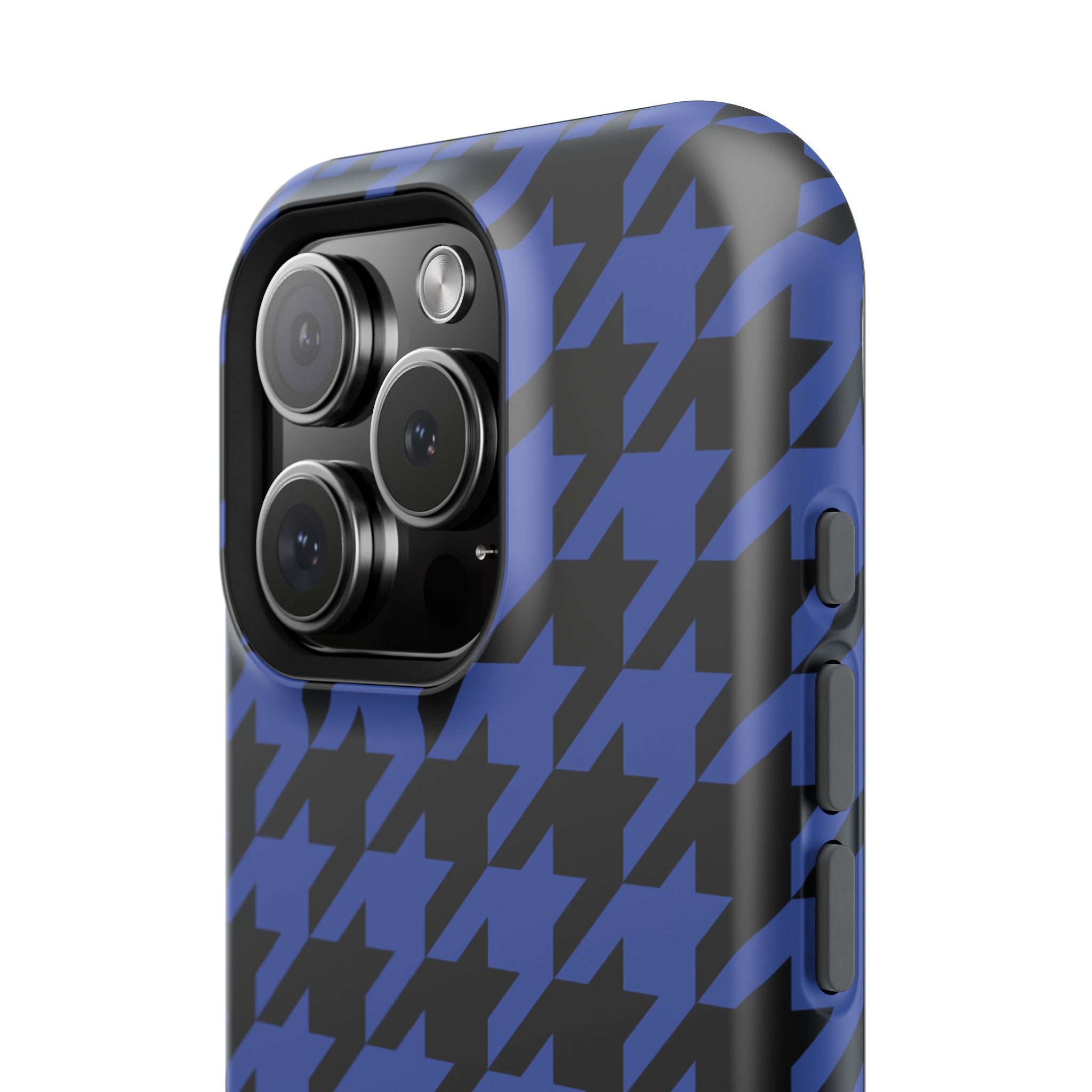 Blue Houndstooth Case