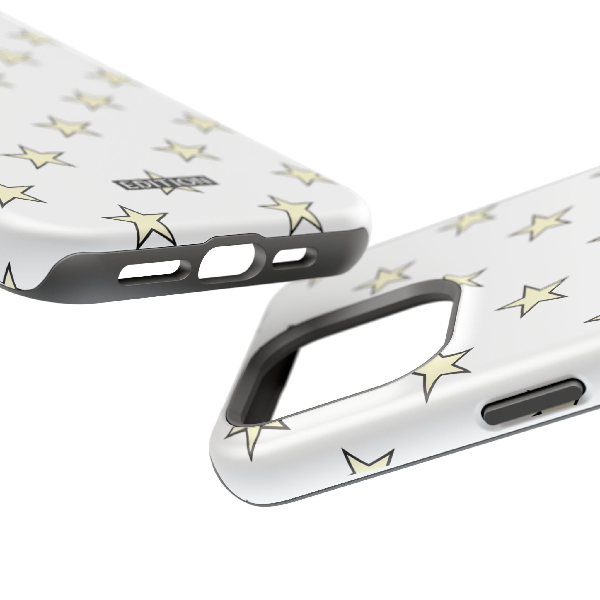 Yellow and White Star Case