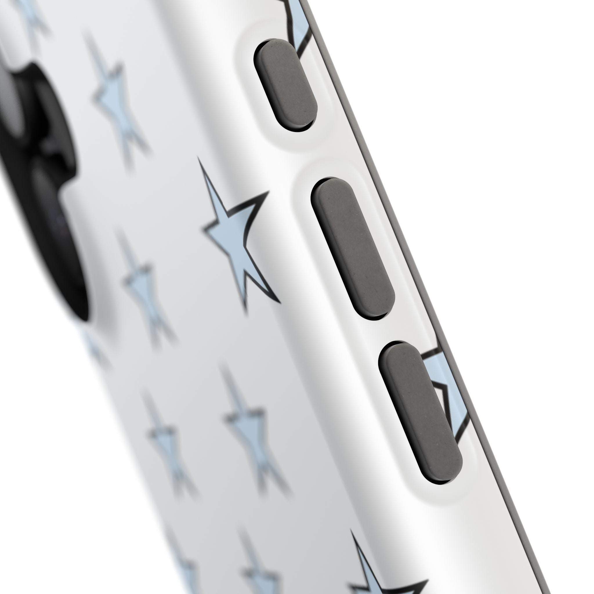 Blue and White Star Case