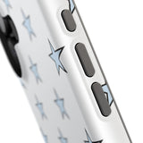 Blue and White Star Case