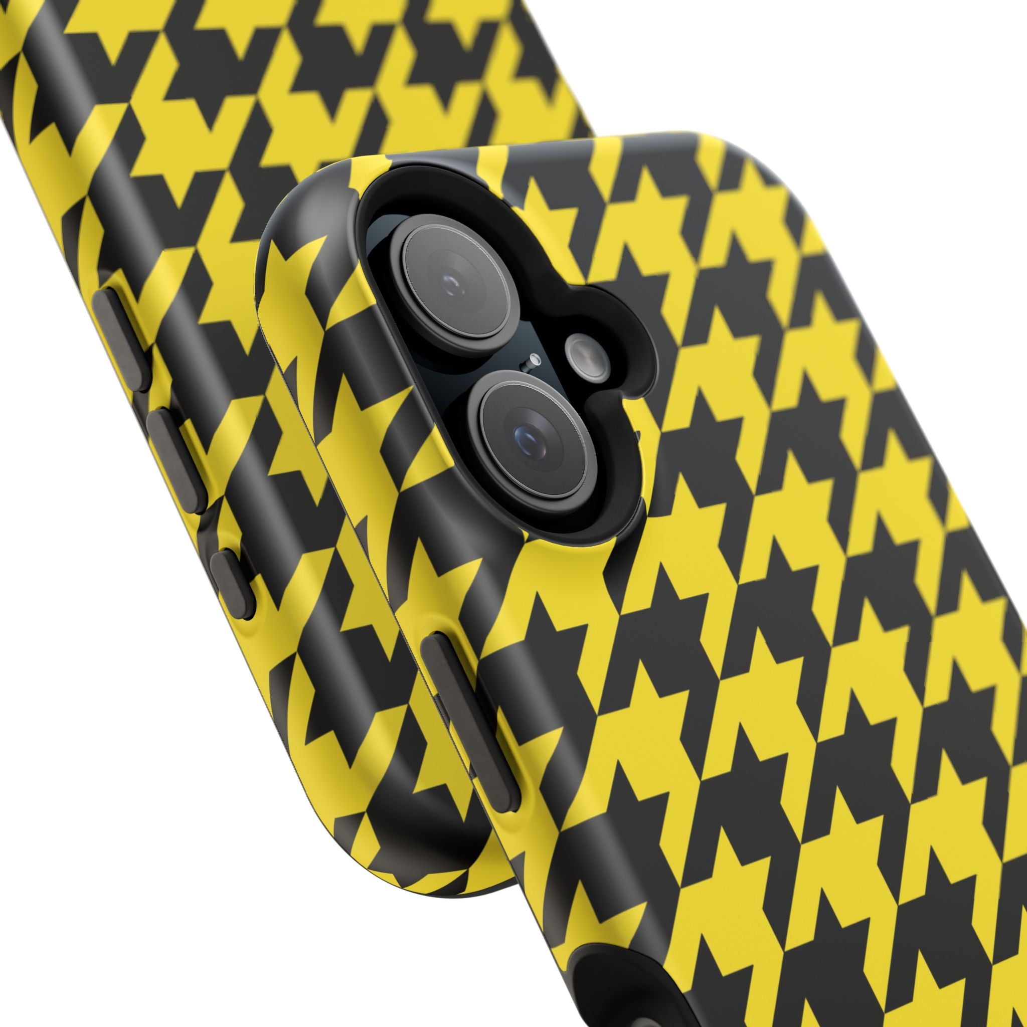 Yellow Houndstooth Case