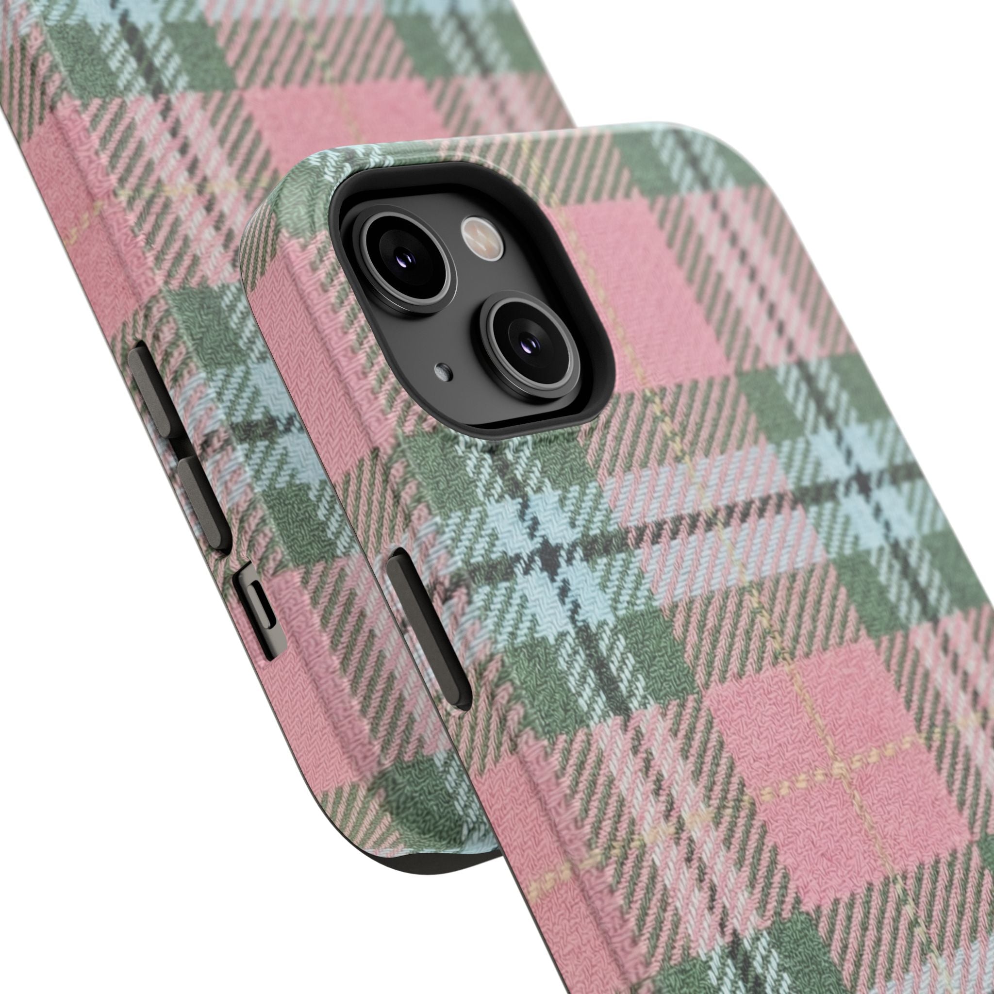 Baby Pink Plaid Case