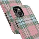 Baby Pink Plaid Case