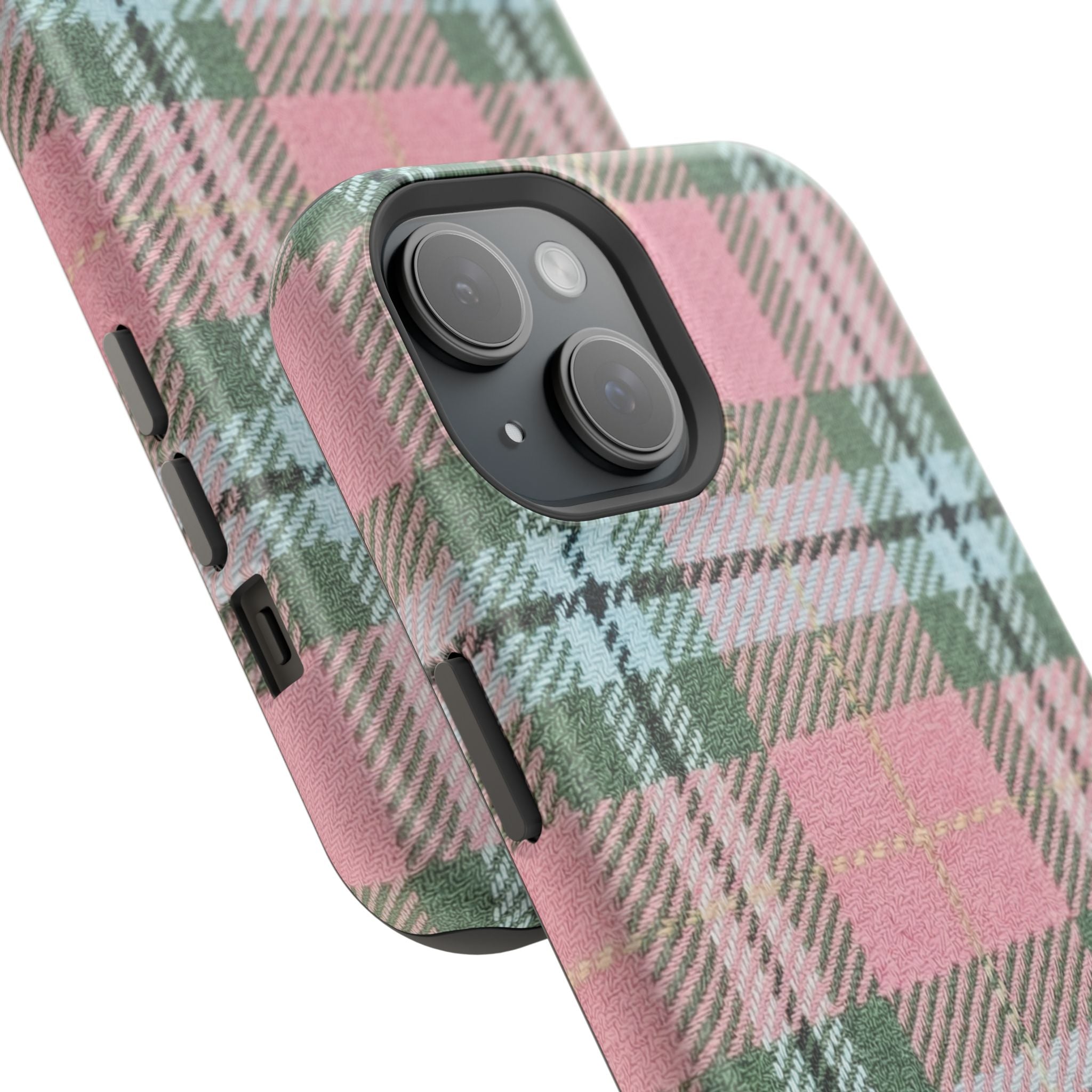 Baby Pink Plaid Case