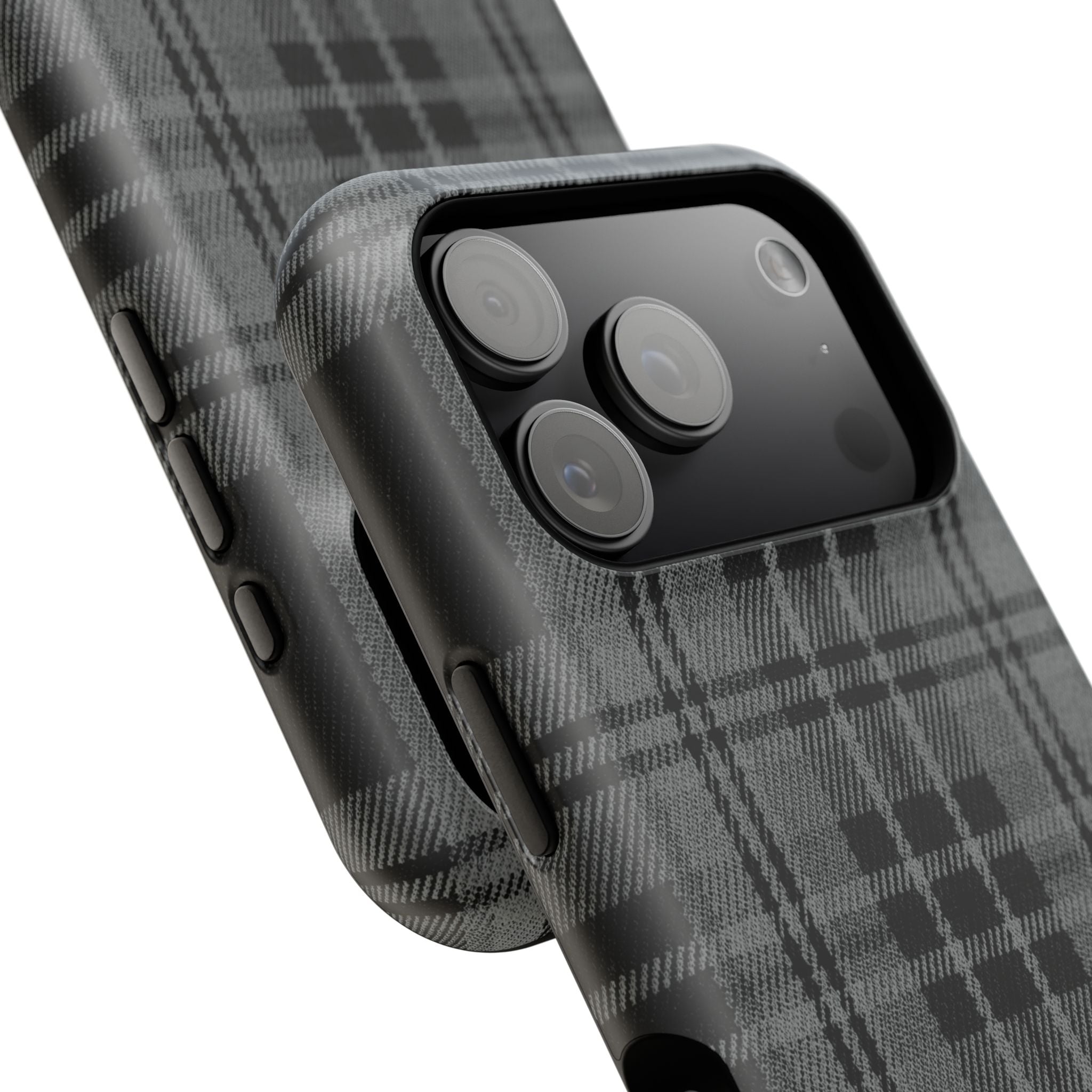 Black Plaid Case
