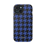 Blue Houndstooth Case