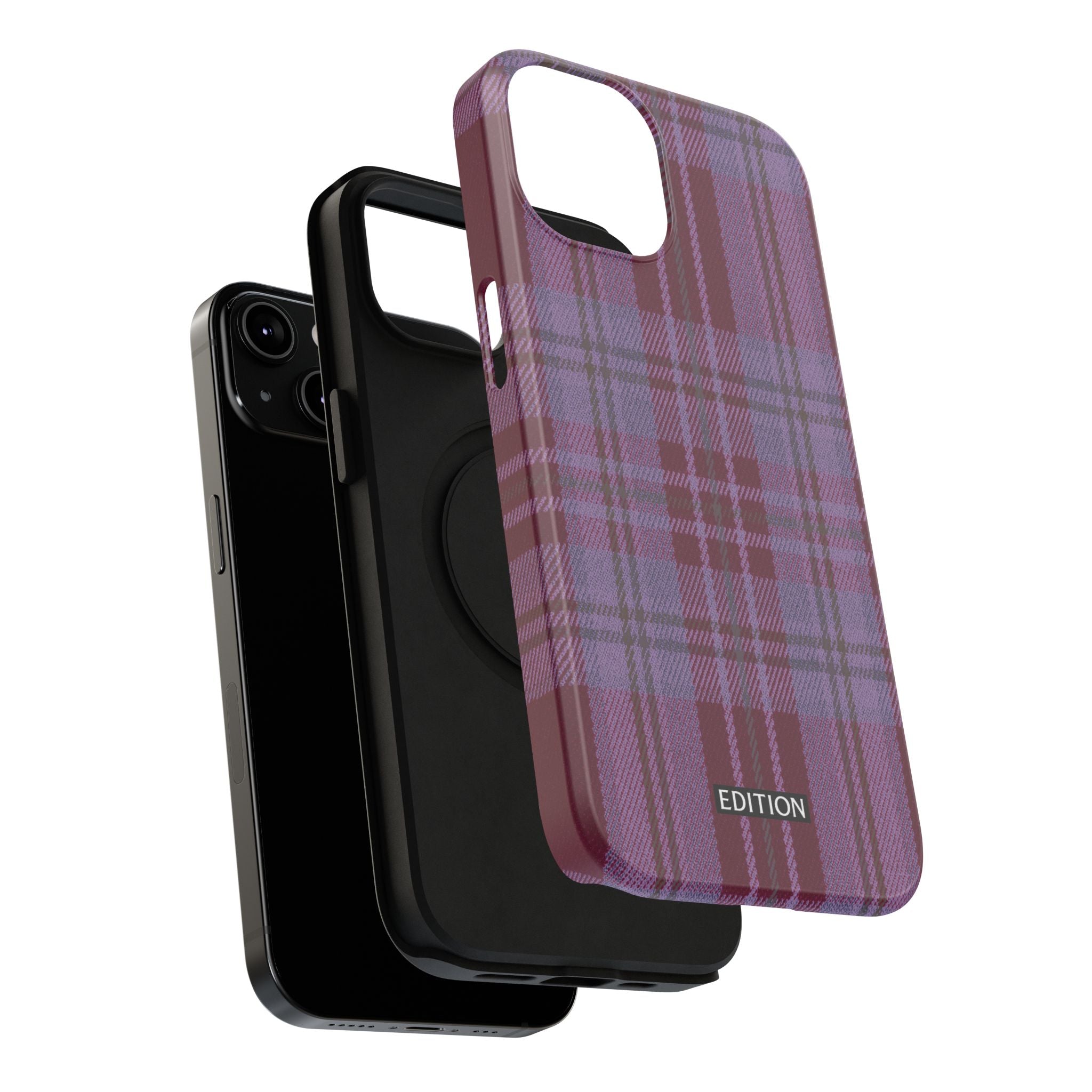 Magenta Plaid Case