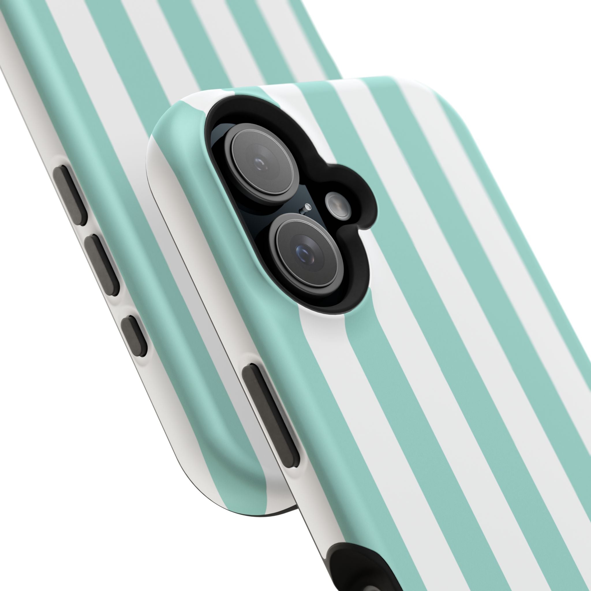 Teal Beach Stripe Case