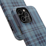 Navy Plaid Case