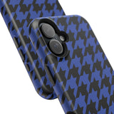 Blue Houndstooth Case