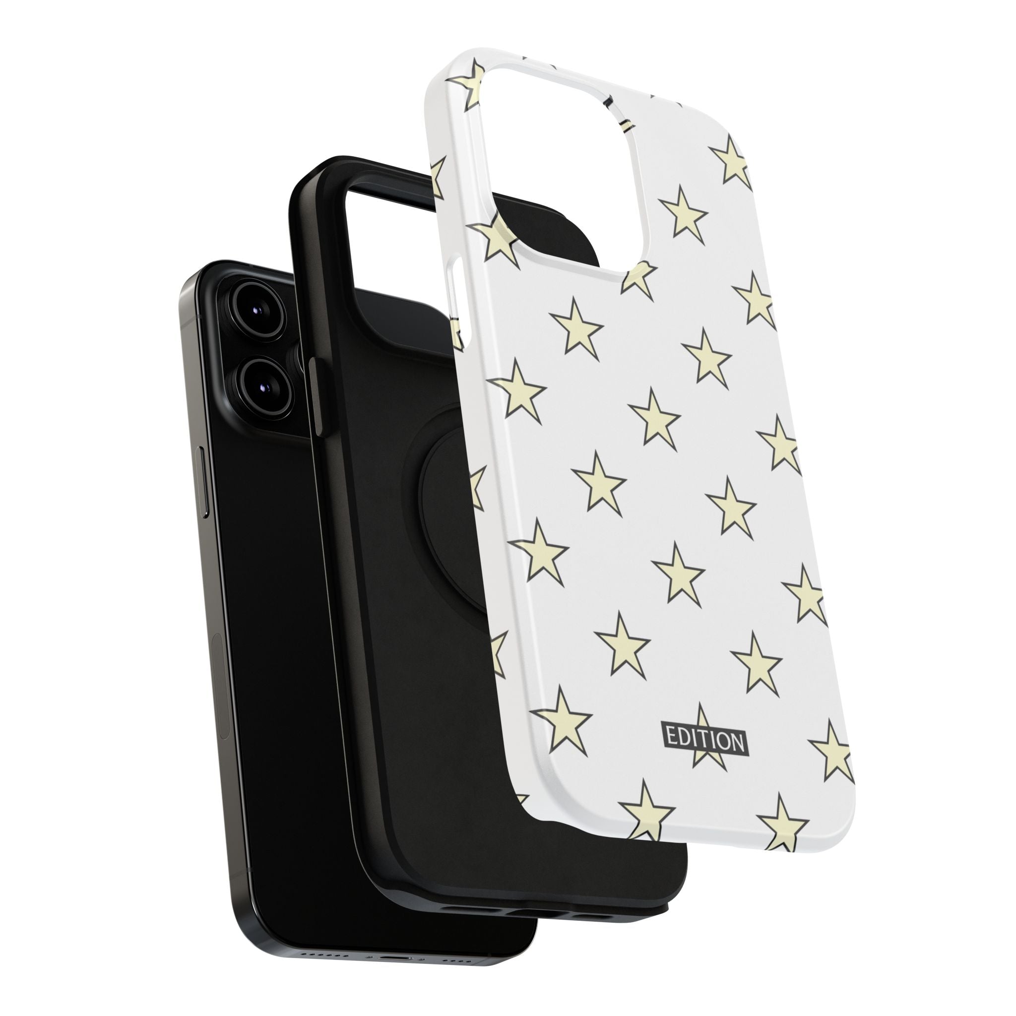 Yellow and White Star Case