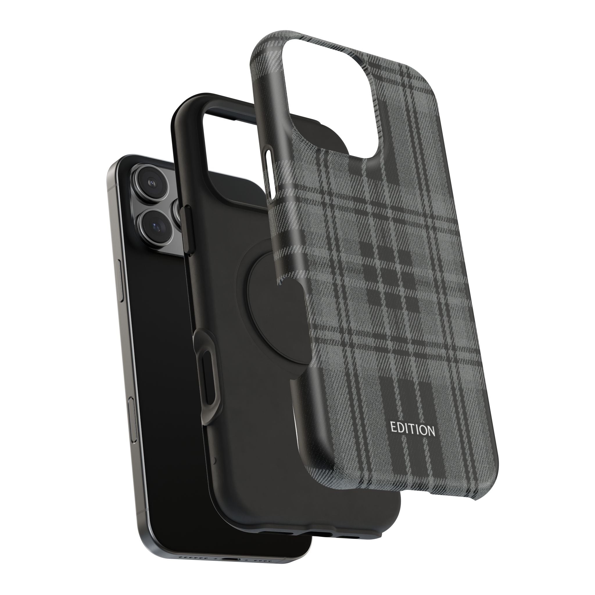 Black Plaid Case