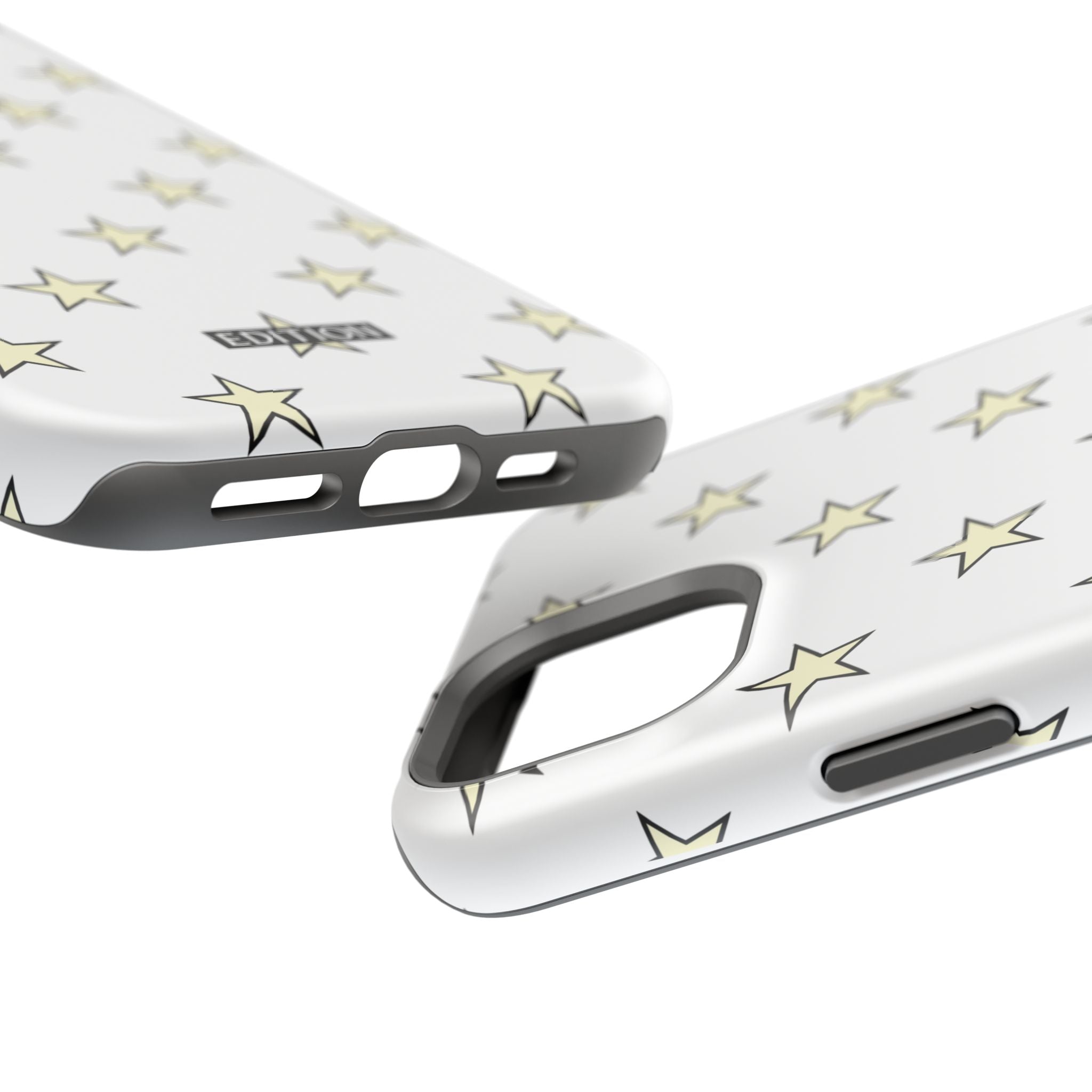 Yellow and White Star Case