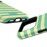 Teal Stripe Case