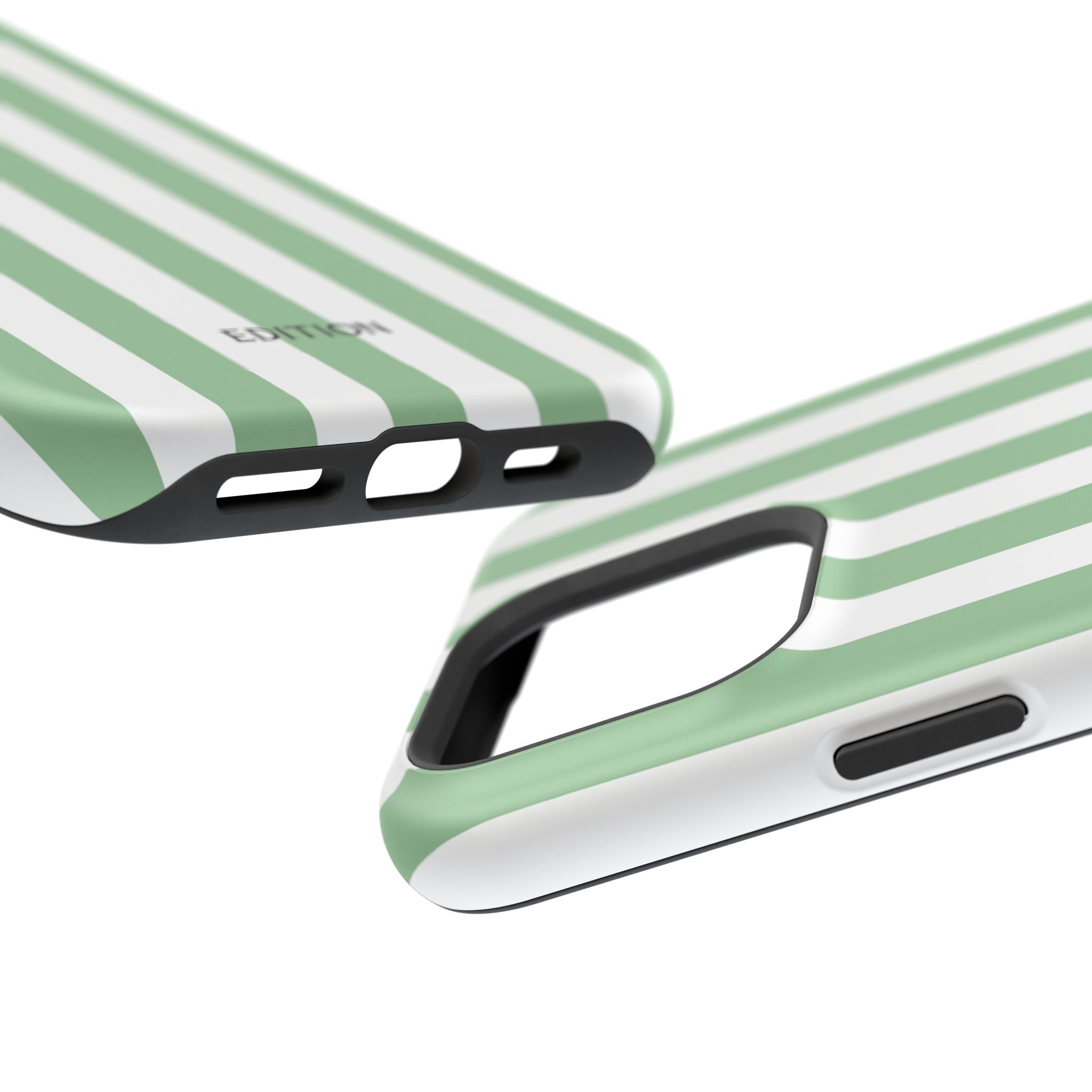 Green Beach Stripe Case