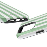 Green Beach Stripe Case