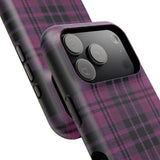 Black and Pink Plaid Case