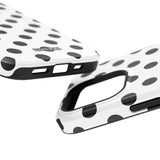 Black and White Polka Dot Case