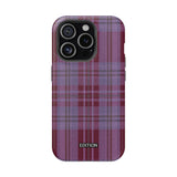 Magenta Plaid Case