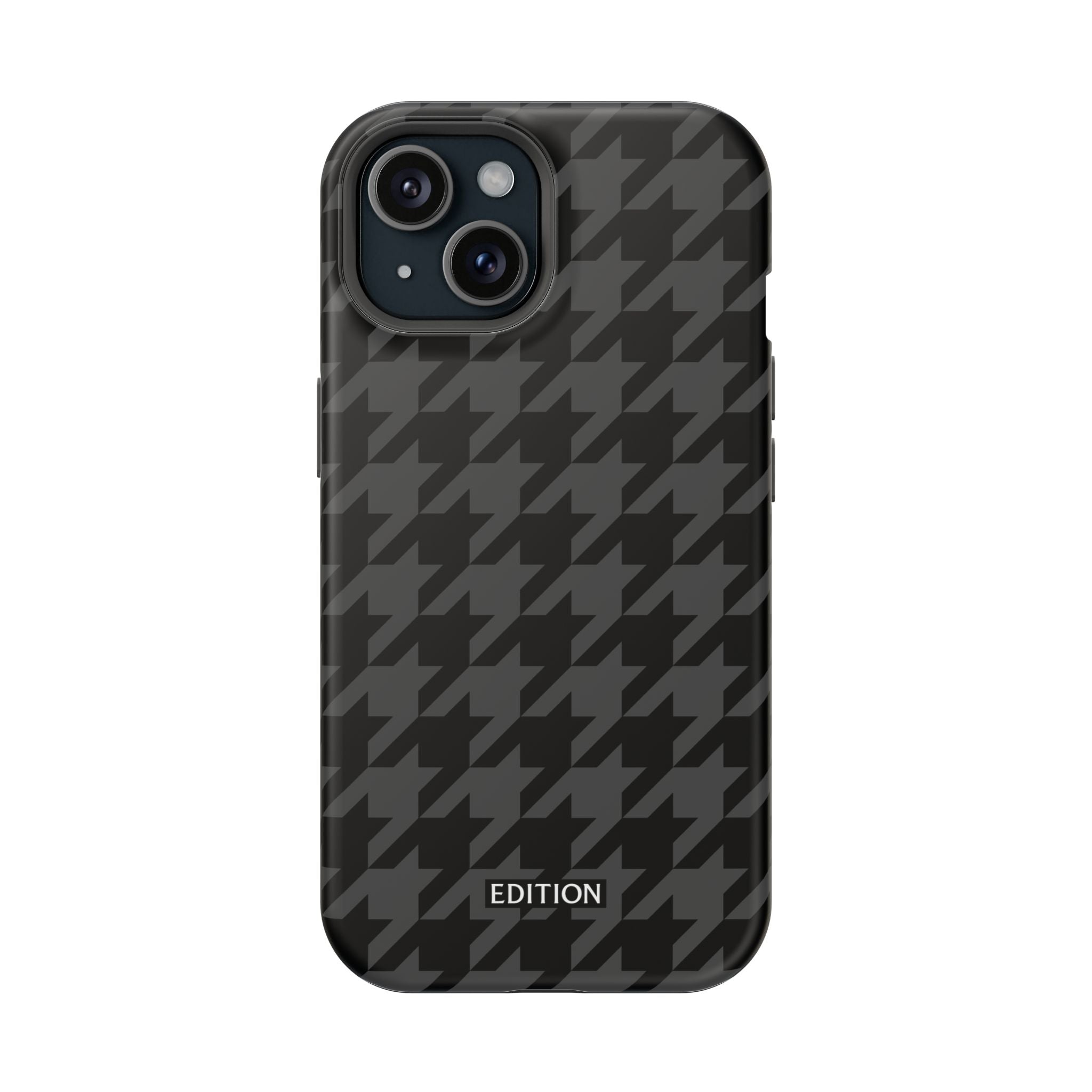 Grey Houndstooth Case