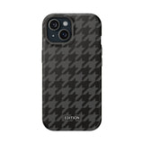 Grey Houndstooth Case