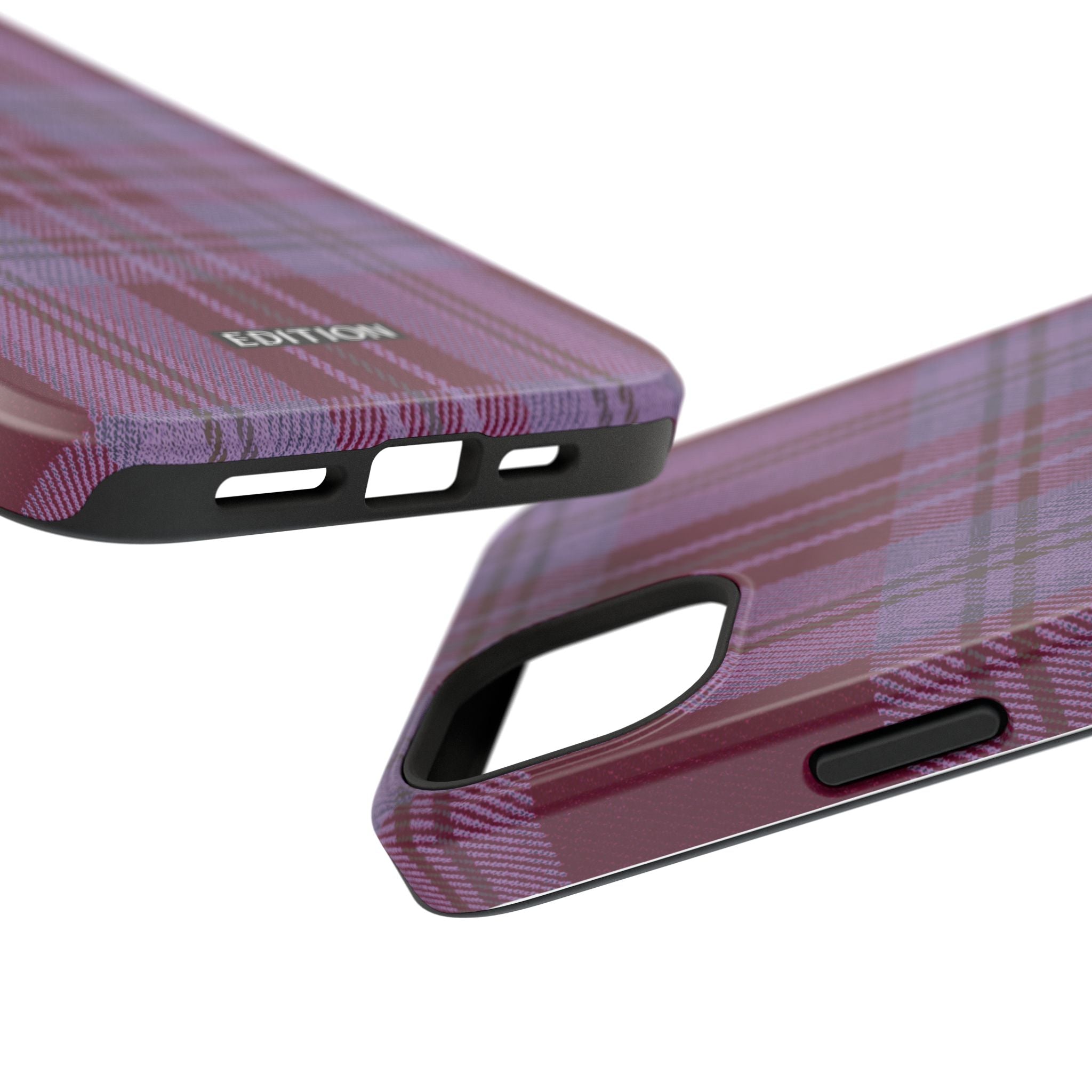 Magenta Plaid Case