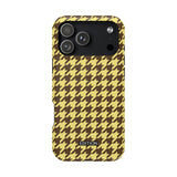 Banana Split Houndstooth Case