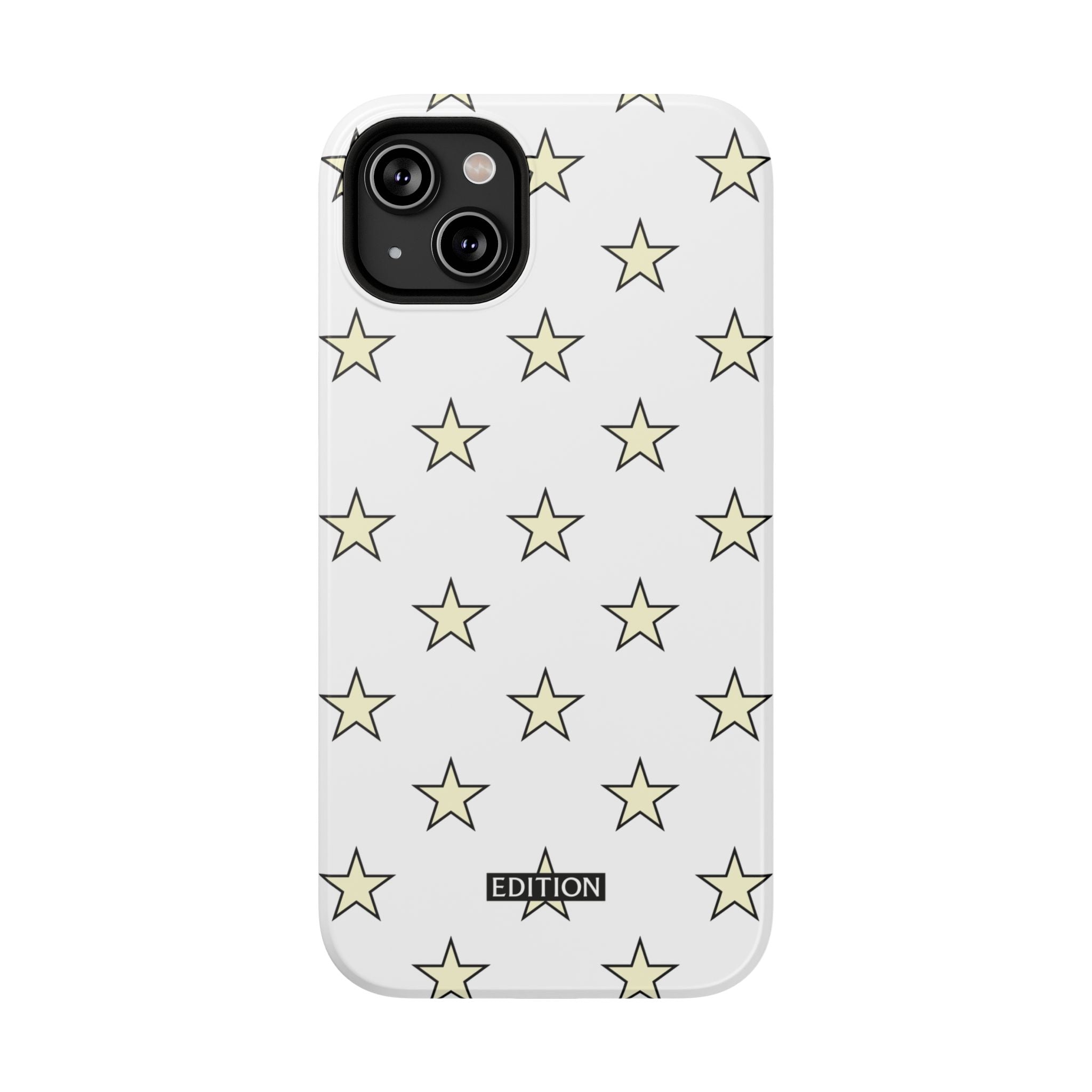Yellow and White Star Case